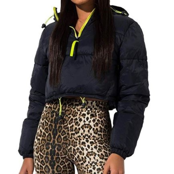 fila black puffer jacket women's